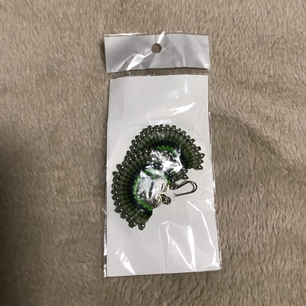 Handmade earrings from El Salvador